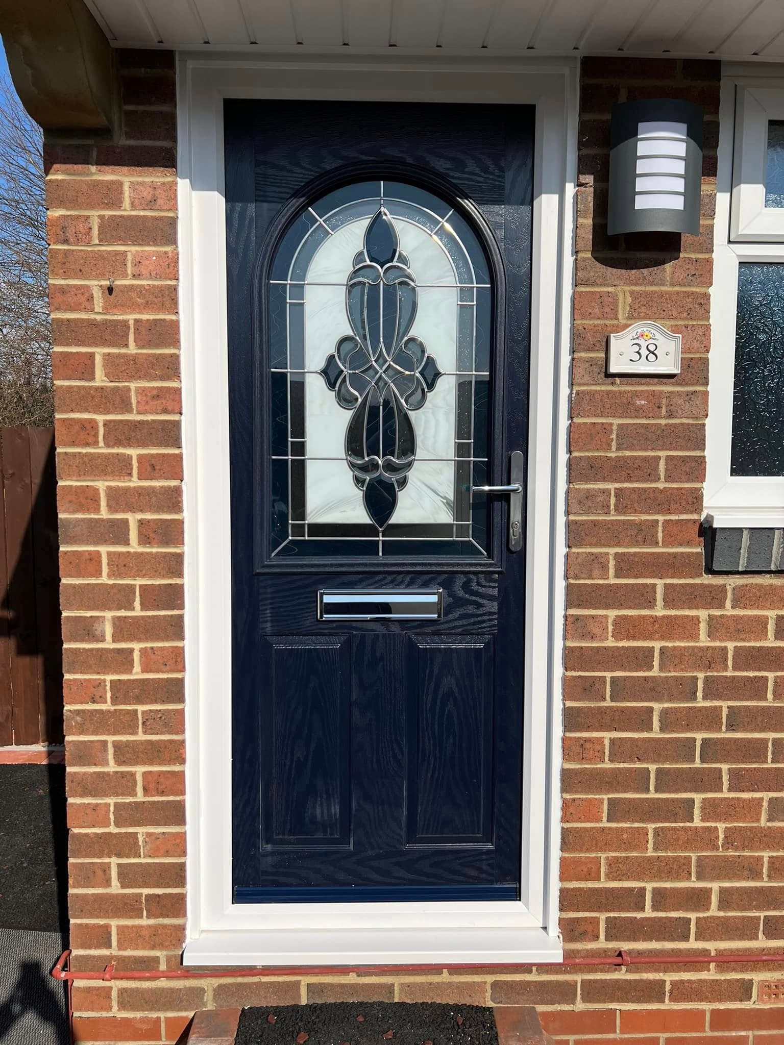 Composite door installation 6
