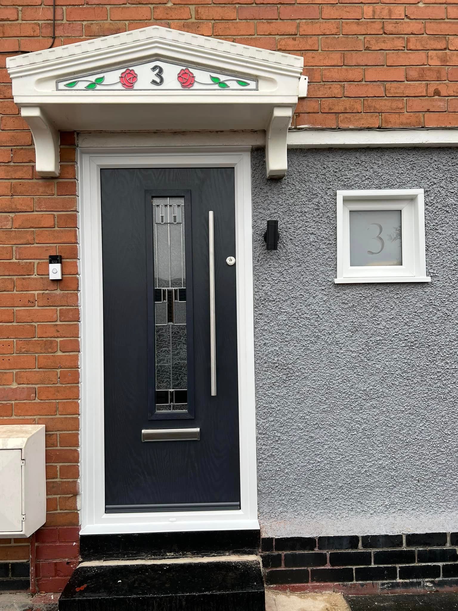 Composite door installation 7
